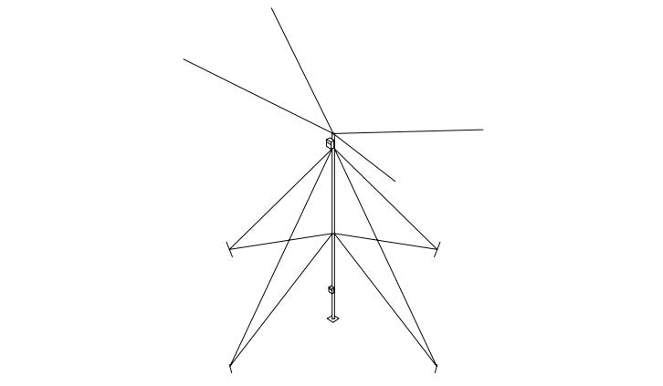 CODAN 3048 TUNED DIPOLE ANTENNA